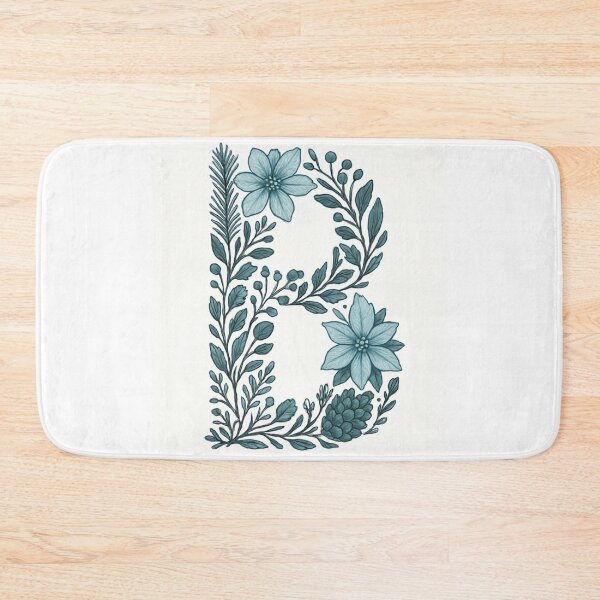 Item preview, Elegant Ornamental Letter B – Minimal  Typography designed and sold by DvRose-.