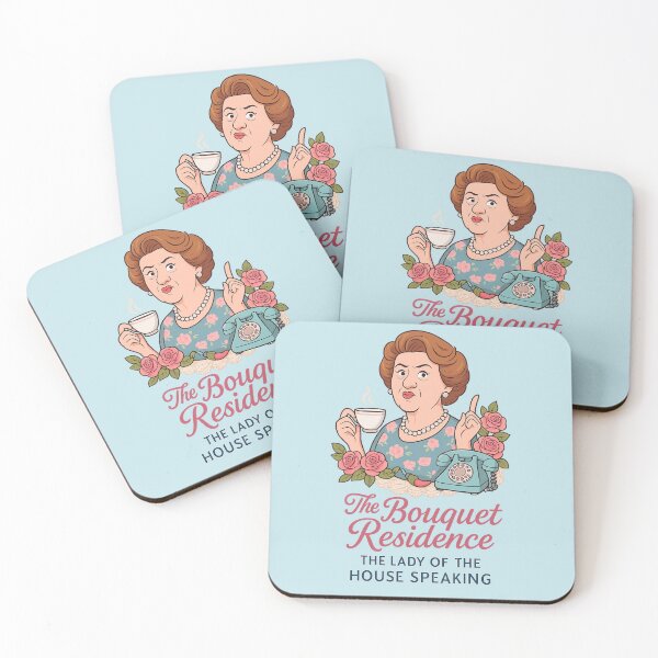 Item preview, Classic British Lady with Telephone – Vintage Humor Illustration designed and sold by SoftStyleStudio ⭐⭐⭐.