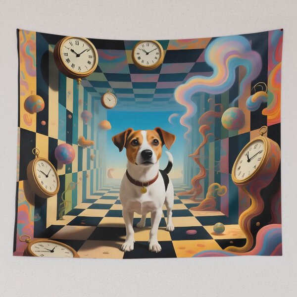 Item preview, A dog in a fantasy world.  designed and sold by Nomad-Maynard.