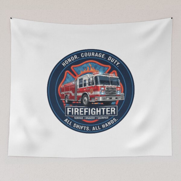 Item preview, firefighter Heroes designed and sold by BlingandGifts.