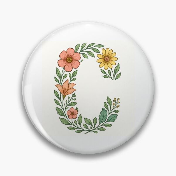 Item preview, Elegant Ornamental Letter C – Minimal  Typography designed and sold by DvRose-.