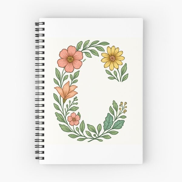 Item preview, Elegant Ornamental Letter C – Minimal  Typography designed and sold by DvRose-.