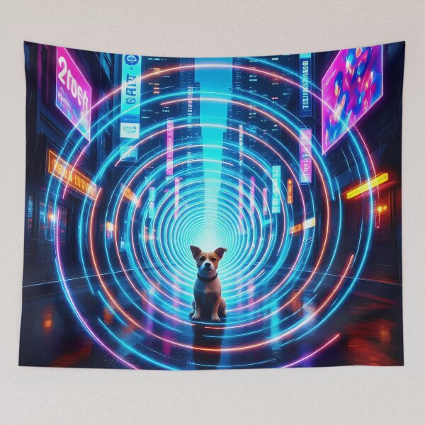 Item preview, A dog in a fantasy world.  designed and sold by Nomad-Maynard.