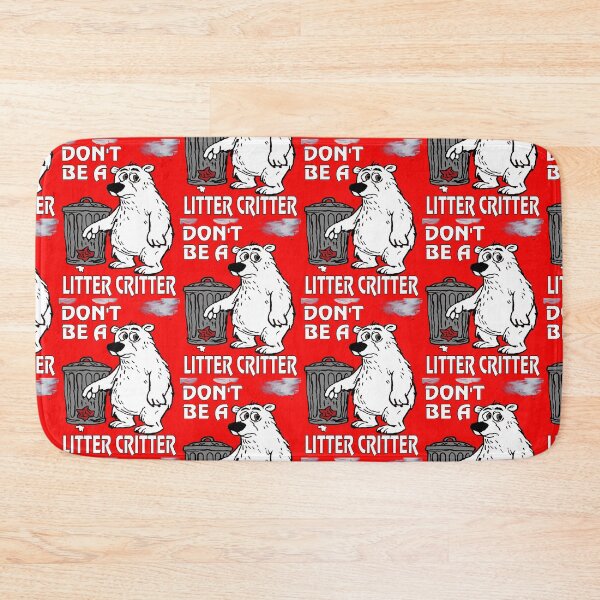 Item preview, Don't Be A Litter Critter Illustration designed and sold by kristalcurt.