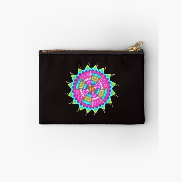 Artikelvorschau, Neon Geometrische Mandala Leuchtkunst entworfen und verkauft von Color for Balance .