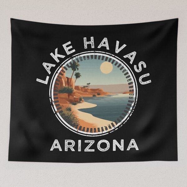 Item preview, Lake Havasu - Arizona (with White Lettering) designed and sold by VelvetRoom.