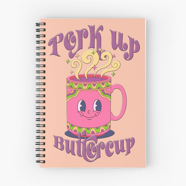 Item preview, Perk Up Buttercup - Groovy Funny Coffee Mug designed and sold by LaRoach Digital Arts.