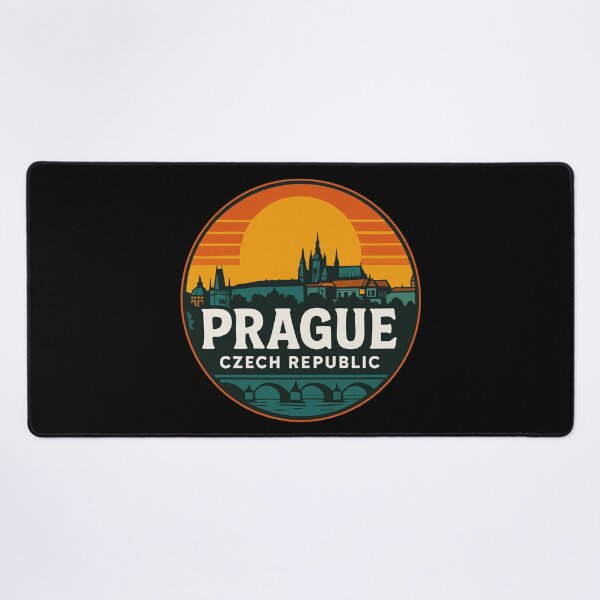 Item preview, Prague Czech Republic Vintage Travel designed and sold by TomFrontierArt.