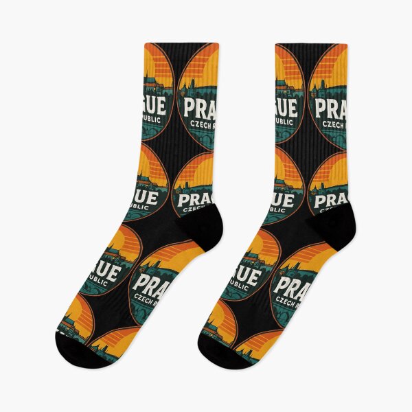 Item preview, Prague Czech Republic Vintage Travel designed and sold by TomFrontierArt.
