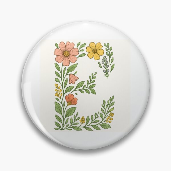 Item preview, Ornamental Letter E – Minimal  Typography designed and sold by DvRose-.