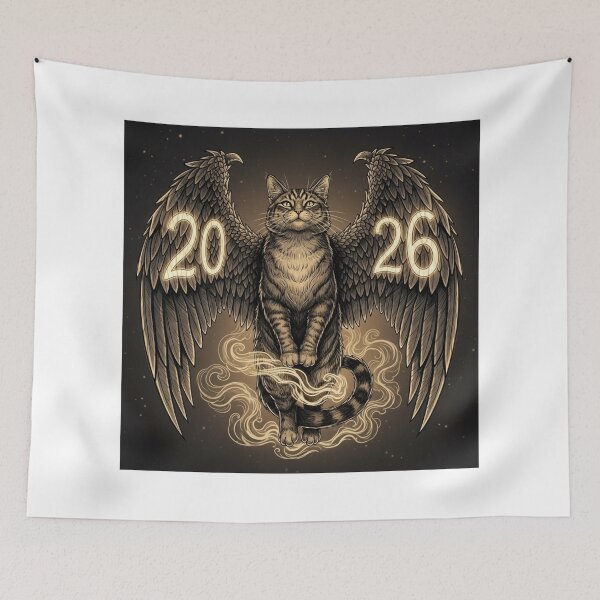 Item preview, 2026 Dragon Cat designed and sold by PetJoyPrintsCO.
