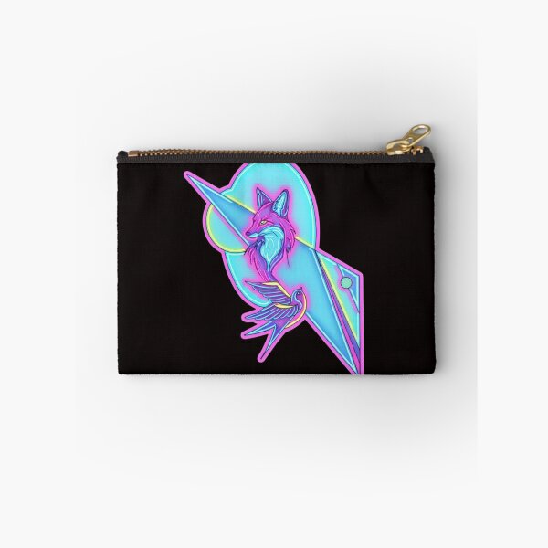 Item preview, Neon Fox and Bird Geometric Art designed and sold by Color for Balance .