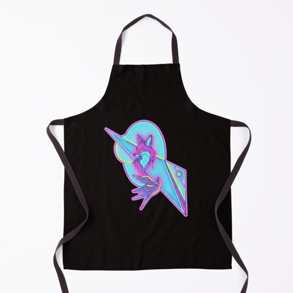Item preview, Neon Fox and Bird Geometric Art designed and sold by Color for Balance .
