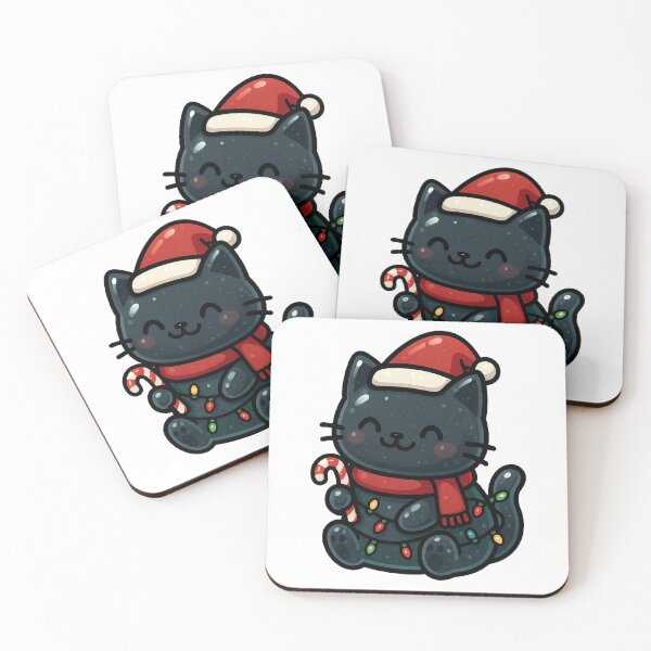 Item preview, Christmas Jelly Cat – Cute Gelatin Cat in Festive Holiday Style designed and sold by Shtex.
