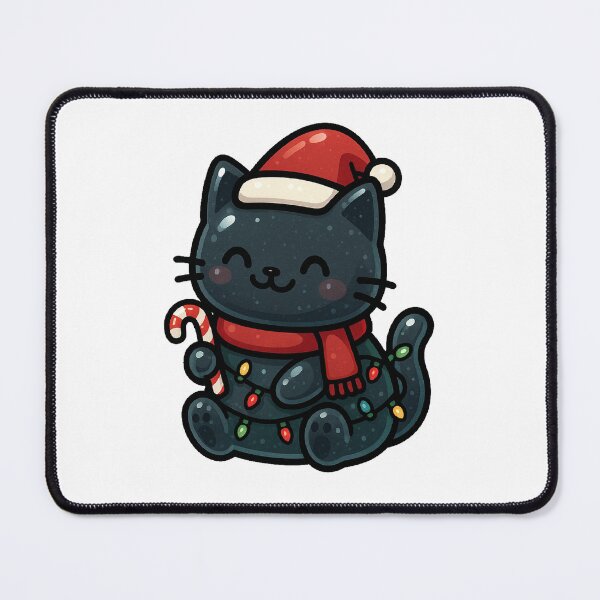 Item preview, Christmas Jelly Cat – Cute Gelatin Cat in Festive Holiday Style designed and sold by Shtex.