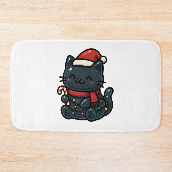 Item preview, Christmas Jelly Cat – Cute Gelatin Cat in Festive Holiday Style designed and sold by Shtex.