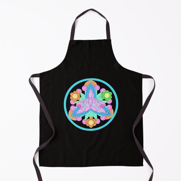 Item preview, Neon Floral Bird Mandala Art designed and sold by Color for Balance .