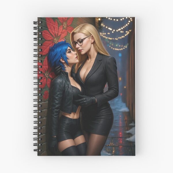 Item preview, Ilya x Cipher in leather outfits near poinsettias designed and sold by CathryneDelamort.