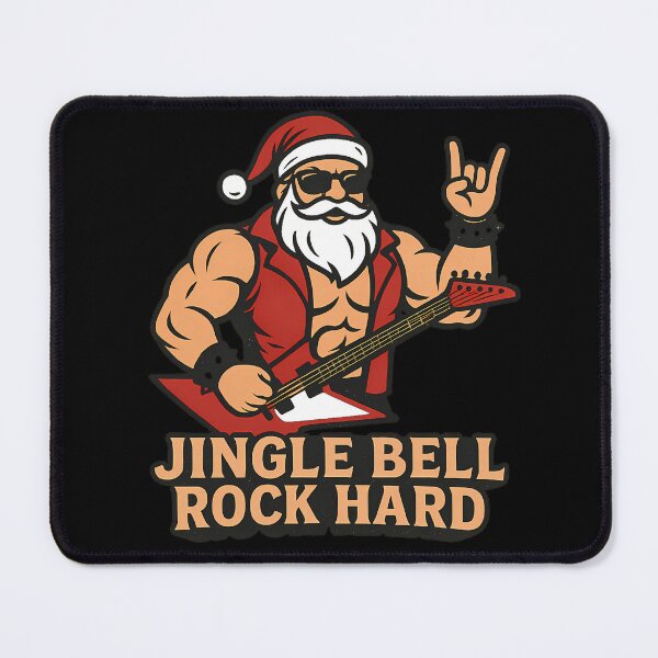 Item preview, Rock-and-roll Santa Claus designed and sold by Tactical Override.