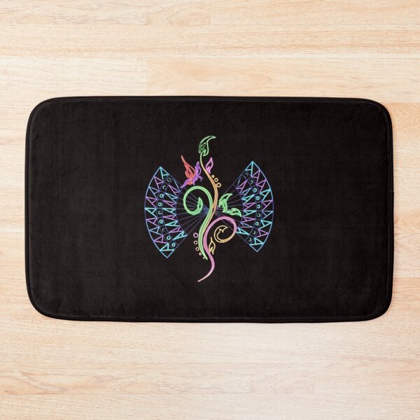 Item preview, Neon Butterfly Vine Geometric Art designed and sold by Color for Balance .