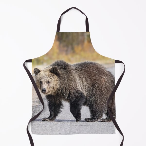 Item preview, Young Grizzly Bear Crossing the Road designed and sold by Don Arsenault.