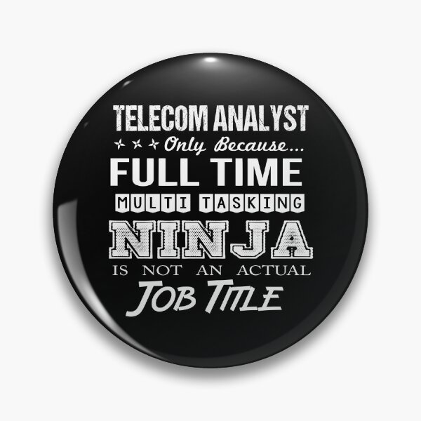Item preview, Telecom Analyst designed and sold by chancjami9236.
