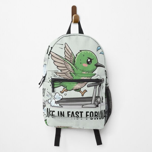 Item preview, My Life in Fast Forward – Funny Bird Running designed and sold by Whisky1111.