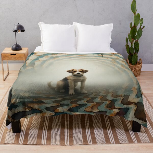 Item preview, A dog in an optical illusion designed and sold by Nomad-Maynard.