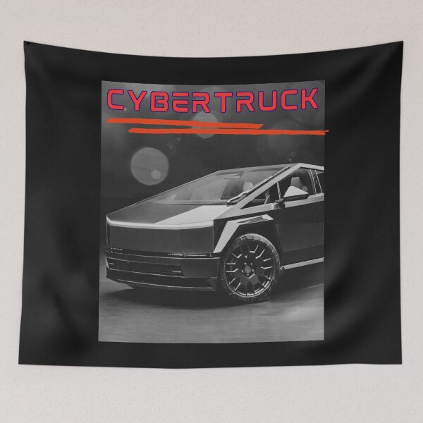 Item preview, cybertruck artwork designed and sold by TEEJAMBOREE.