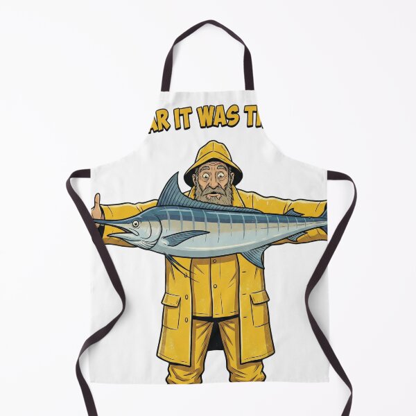 Item preview, Funny Fisherman I Swear It Was This Big Swordfish designed and sold by EverBranz-stor.