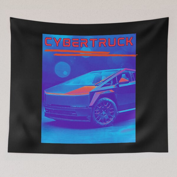 Item preview, cybertruck artwork designed and sold by TEEJAMBOREE.