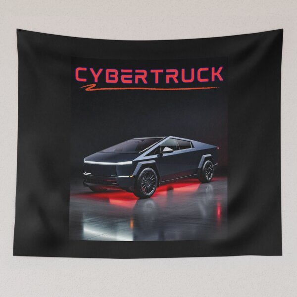 Item preview, cybertruck artwork designed and sold by TEEJAMBOREE.