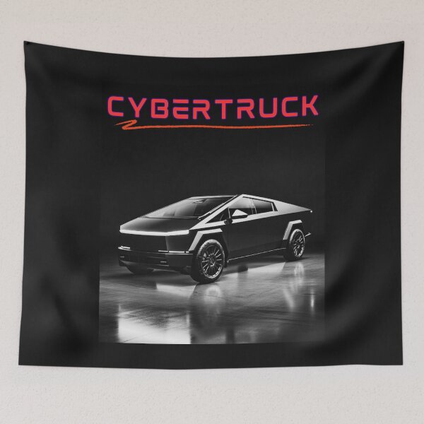 Item preview, cybertruck artwork designed and sold by TEEJAMBOREE.