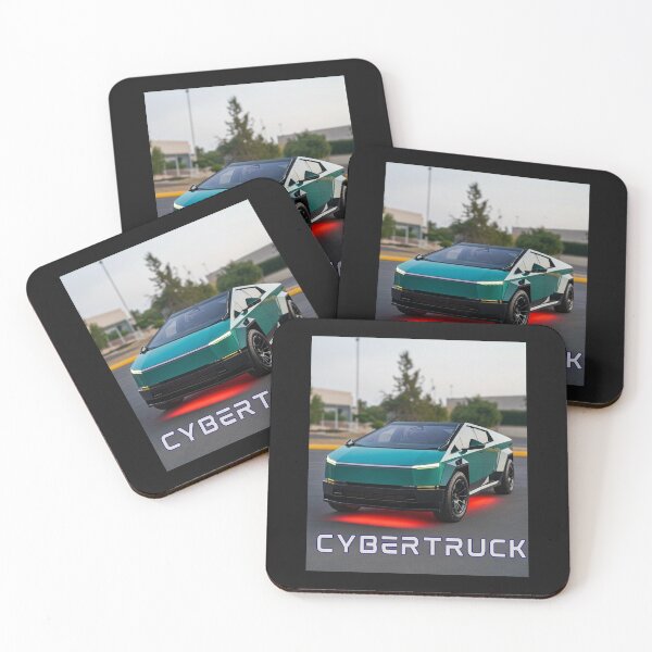 Item preview, cybertruck artwork designed and sold by TEEJAMBOREE.