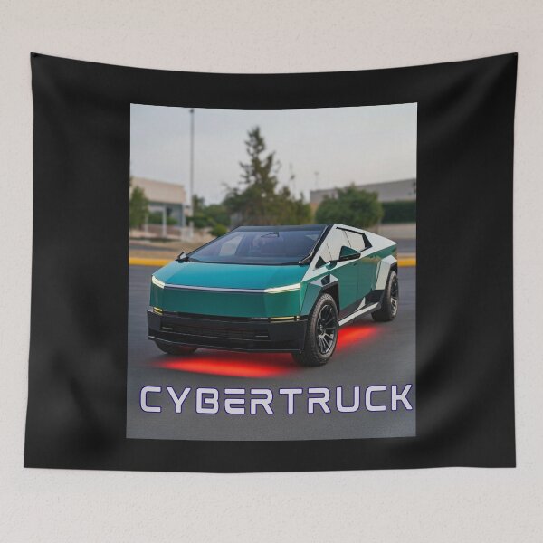 Item preview, cybertruck artwork designed and sold by TEEJAMBOREE.