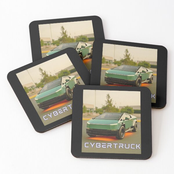 Artikelvorschau, Cybertruck-Kunstwerk entworfen und verkauft von TEEJAMBOREE.