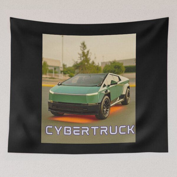 Item preview, cybertruck artwork designed and sold by TEEJAMBOREE.