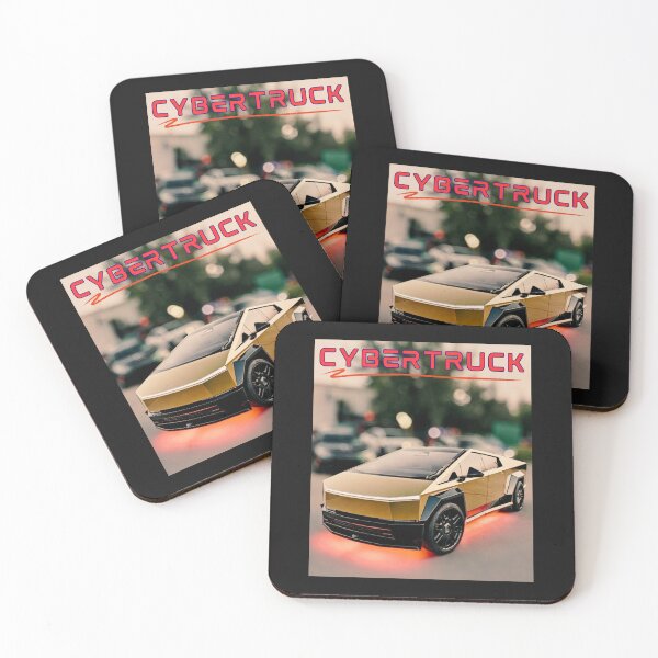 Item preview, cybertruck artwork designed and sold by TEEJAMBOREE.