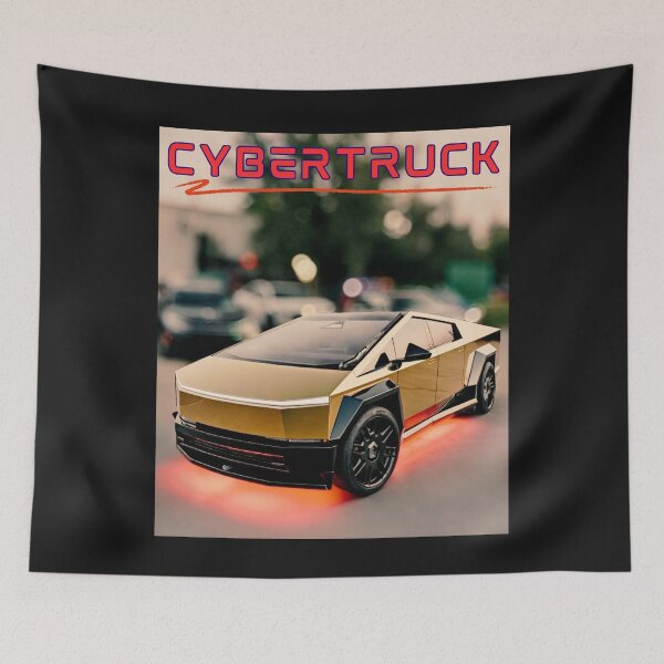 Item preview, cybertruck artwork designed and sold by TEEJAMBOREE.