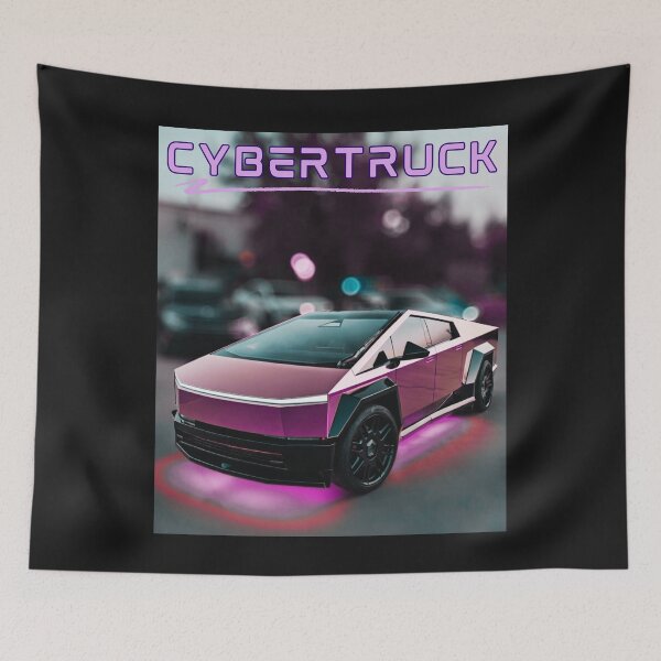 Item preview, cybertruck artwork designed and sold by TEEJAMBOREE.