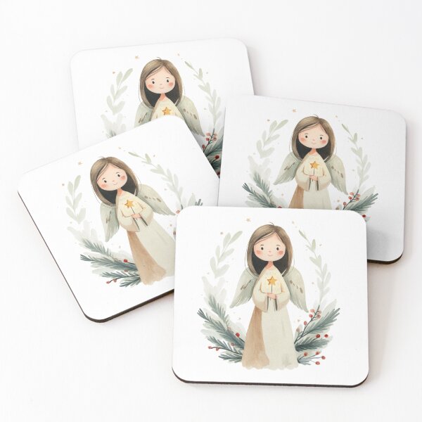 Item preview, Watercolor angel designed and sold by MendaciousMina.
