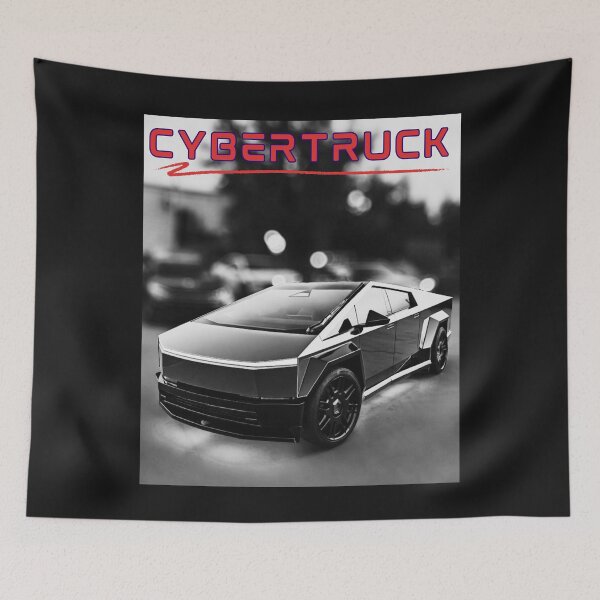 Item preview, cybertruck artwork designed and sold by TEEJAMBOREE.