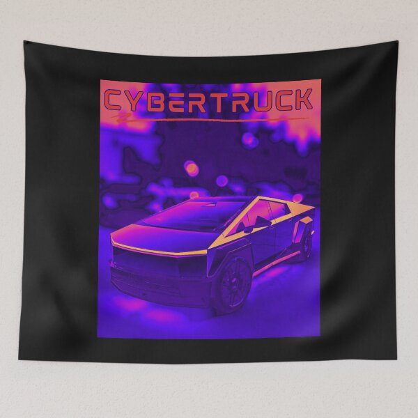 Item preview, cybertruck artwork designed and sold by TEEJAMBOREE.