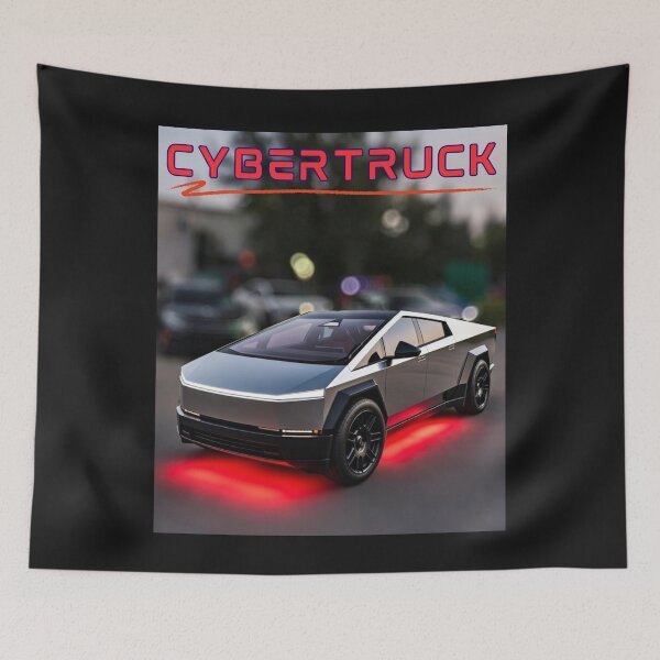 Item preview, cybertruck artwork designed and sold by TEEJAMBOREE.