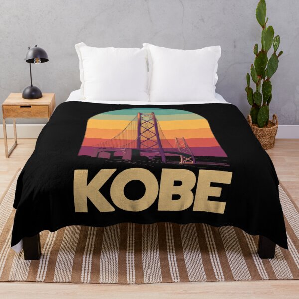 Item preview, Kobe, Japan Bridge at a retro sunset – Minimalist cityscape designed and sold by Meiersbeste.