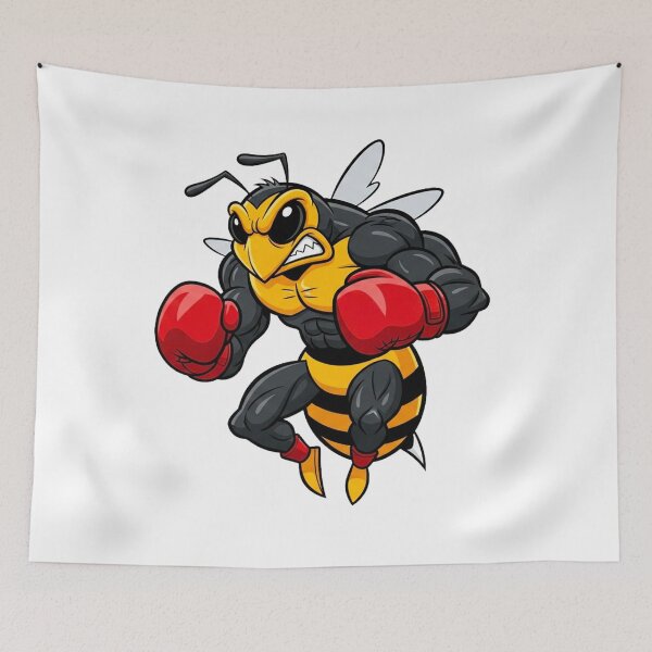 Item preview, Rumble With The Bumble – Funny Boxing Bee designed and sold by Pollock.