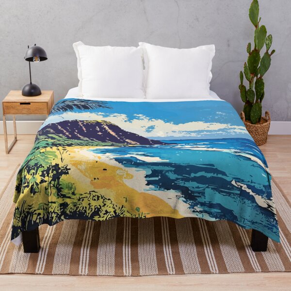 Item preview, Hawaii Island Nature Minimalist Abstract Art Illustration designed and sold by LVTFCOarts.
