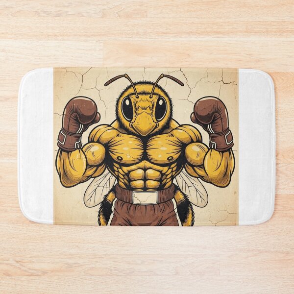Item preview, Fighting Bee Cartoon designed and sold by Pollock.