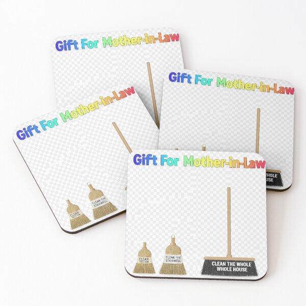 Item preview, Gift For Mother-in-Law: Satisfying Humor. Three Broom Options Denoting Increasing Cleaning Tasks. designed and sold by Studiocolors.
