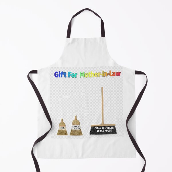 Item preview, Gift For Mother-in-Law: Satisfying Humor. Three Broom Options Denoting Increasing Cleaning Tasks. designed and sold by Studiocolors.